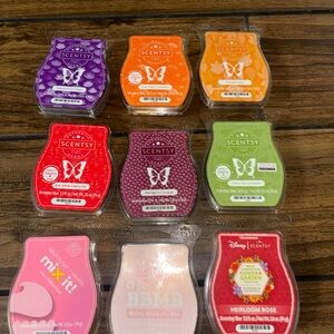 Scentsy Wax Melt Bars - Bright Mixed Colors Pack